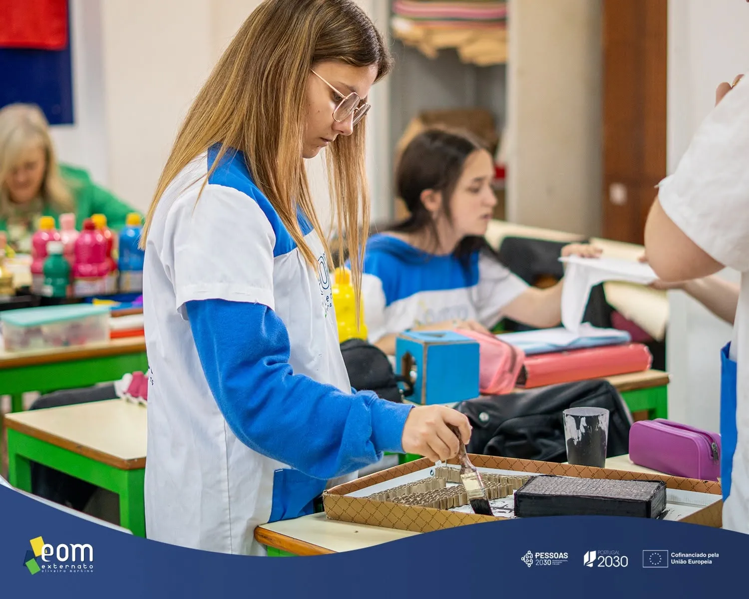 Galeria: EOM acolheu professoras lituanas em enriquecedora experiência de "job shadowing" — imagem 4